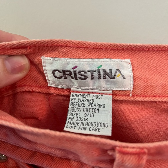 Vintage pink Christina jeans - Picture 2 of 5